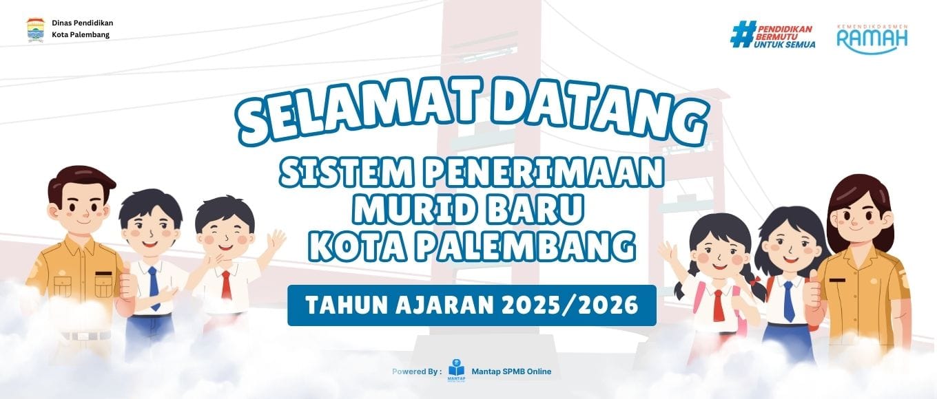 Selamat Datang SPMB Kota Palembang